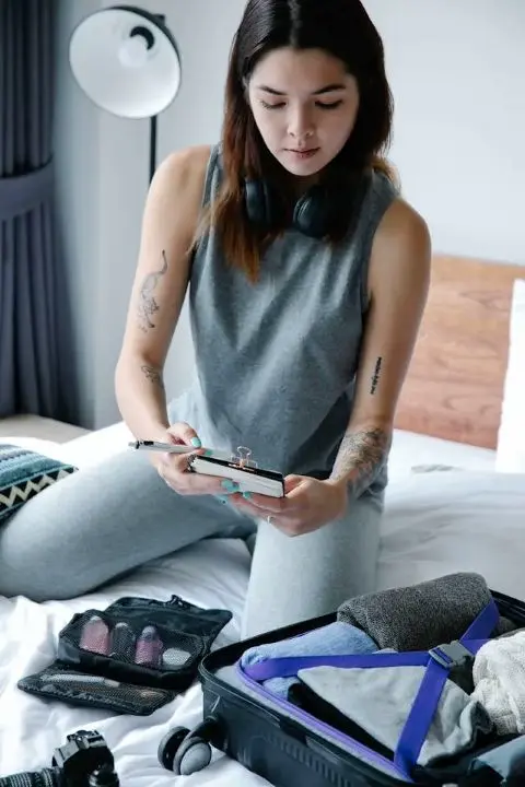 Packliste USA Roadtrip als Checkliste beim Packen