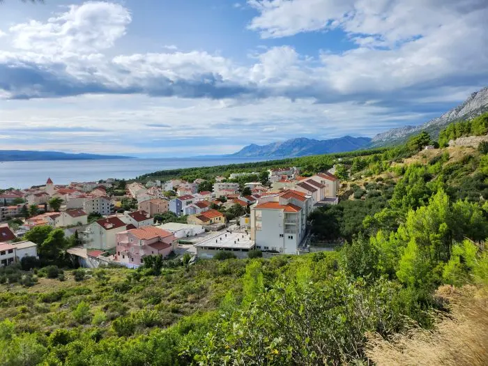 Blick über die kroatische Adria